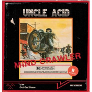 UNCLE ACID & THE DEADBEATS -- Mind Crawler 7"  BLACK