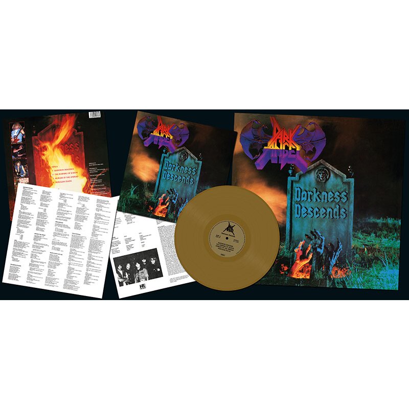 DARK ANGEL -- Darkness Descends LP GOLD, 17,99 €