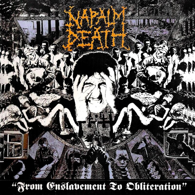 NAPALM DEATH -- From Enslavement to Obliteration LP BLACK FDR, 26,99