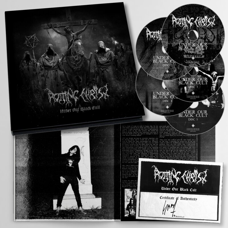 €　BOOK,　69,99　Cult　Our　--　Black　Under　5CD　ROTTING　CHRIST