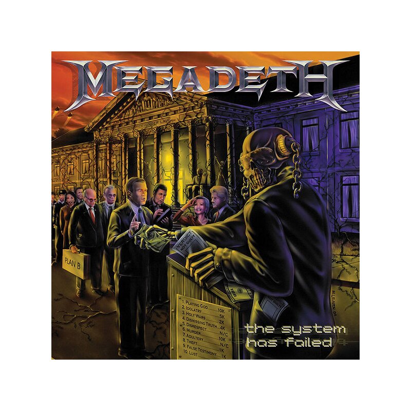 MEGADETH -- The System Has Failed LP, 25,99 €