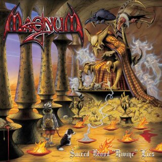 MAGNUM -- Sacred Blood "Divine" Lies  DLP+CD  MARBLED