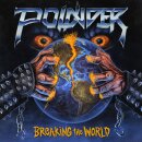 POUNDER -- Breaking the World  LP  ORANGE / BLUE...