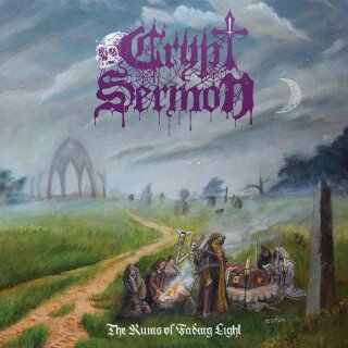 CRYPT SERMON -- The Ruins of Fading Light  DLP  COLOURED