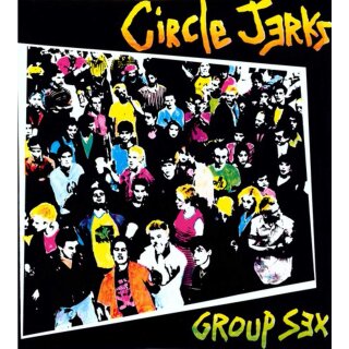 CIRCLE JERKS -- Group Sex : 40th Anniversary Edition  LP  RED