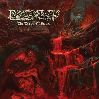 LOCK UP -- The Dregs of Hades  LP  RED