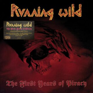 RUNNING WILD -- The First Years of Piracy  LP  RED