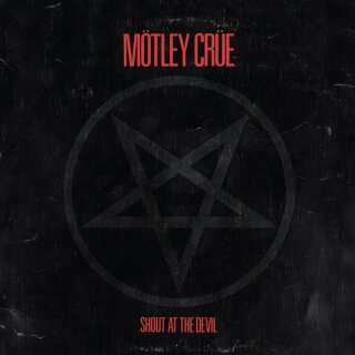 MÖTLEY CRÜE -- Shout at the Devil  LP  BLACK