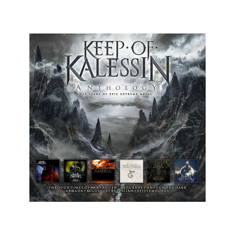 KEEP OF KALESSIN Anthology 25 Years of Epic Extreme Metal 6CD BO