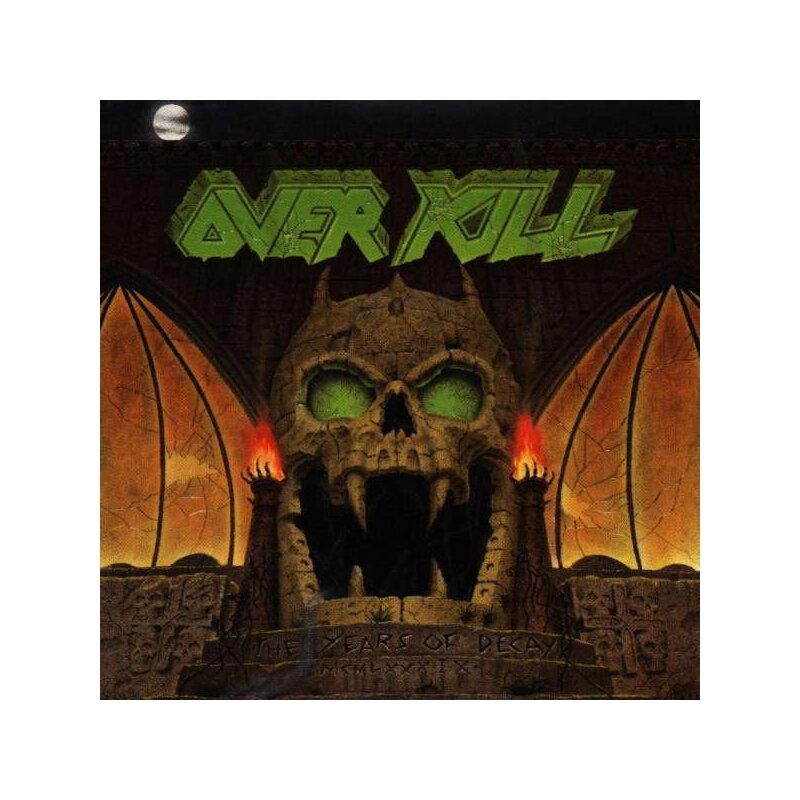 OVERKILL -- The Years of Decay CD, 10,99