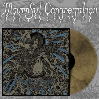 MOURNFUL CONGREGATION -- The Exuviae of Gods Pt 2  LP  GOLD / BLACK MARBLED