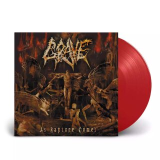 GRAVE -- As Rapture Comes  LP  RED