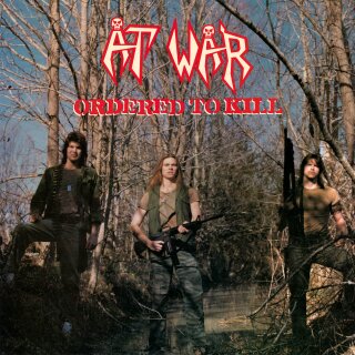 AT WAR -- Ordered to Kill  LP  TEST PRESSING