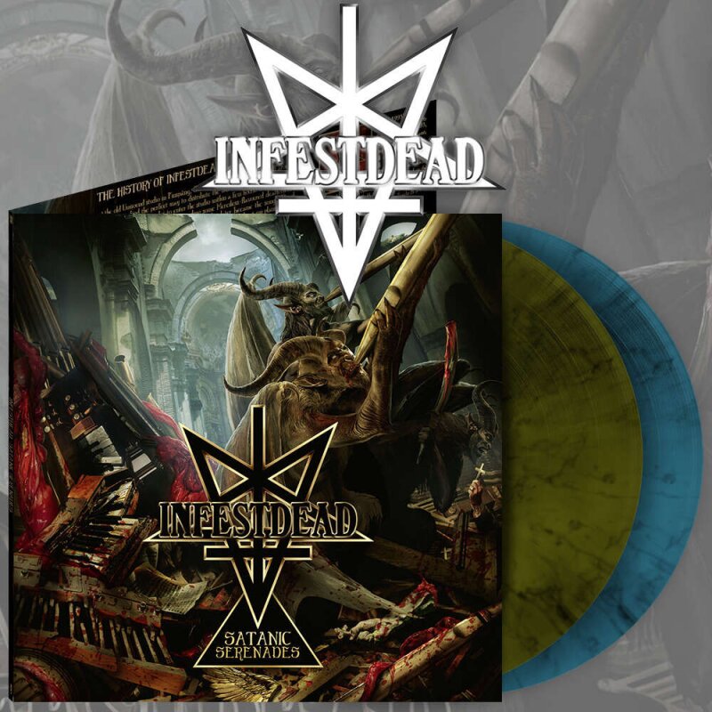 INFESTDEAD -- Satanic Serenades DLP MARBLED, 26,99 €