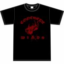 CONCRETE WINDS -- Red Bow  SHIRT M