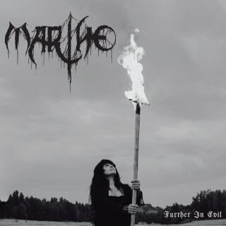 MARTHE -- Further in Evil  LP  BLACK