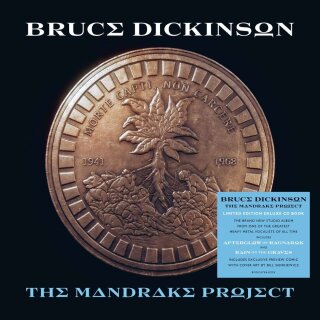 BRUCE DICKINSON -- The Mandrake Project  CD  BOOKPACK