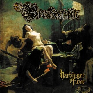 BRODEQUIN -- Harbinger of Woe  LP  BLACK