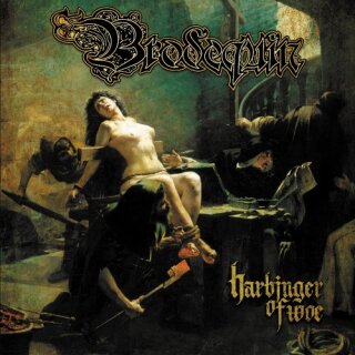 BRODEQUIN -- Harbinger of Woe  LP  RED