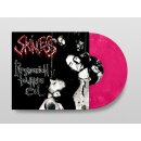 SKINLESS -- Progression Towards Evil  LP  PINK / BLACK MARBLED