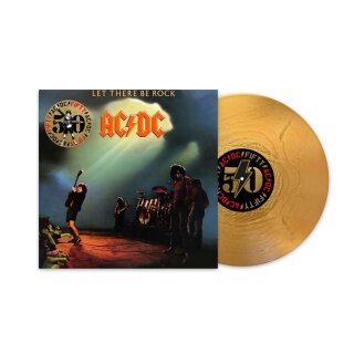 AC/DC -- Let There Be Rock  (50th Anniversary Edition)  LP  GOLD