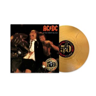 AC/DC -- If You Want Blood Youve Got It  (50th Anniversary Edition)  LP  GOLD