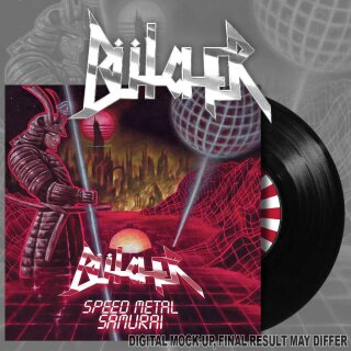 BUTCHER (Bütcher) -- Speed Metal Samurai  7"  BLACK