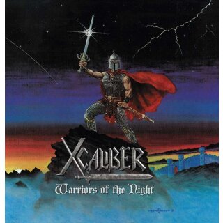XCALIBER -- Warriors of the Night  LP  COLOURED