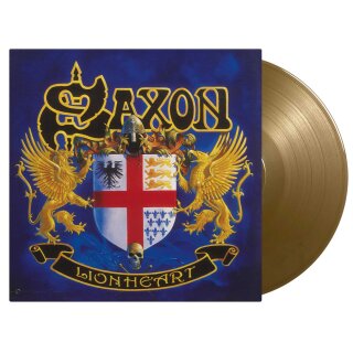 SAXON -- Lionheart  LP  GOLD