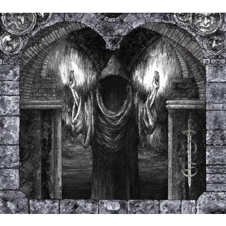 DEPRESSIVE SILENCE -- V: Medieval Demons MMXIX  LP  GREY / BLACK SWIRL
