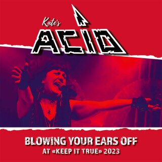 KATES ACID -- Blowing Your Ears Off  LP  RED