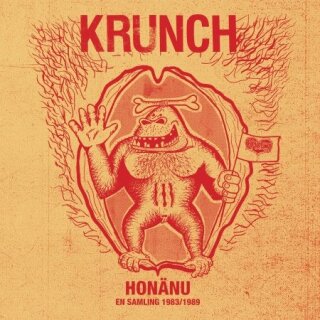 KRUNCH -- Honänu – En Samling 1983/1989  LP  BLACK