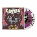 CASTLE -- Evil Remains  LP  SPLATTER