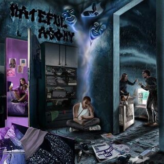 HATEFUL AGONY -- Home Sweet Hell  LP  BLACK