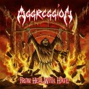 AGGRESSION -- From Hell with Hate  LP  BLACK