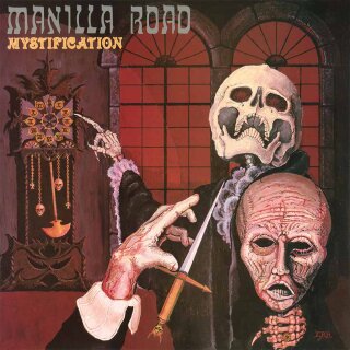 MANILLA ROAD -- Mystification  LP  GREY/ RED MIXED