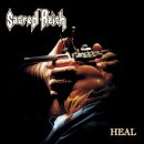 SACRED REICH -- Heal  LP  STEEL BLUE MARBLED