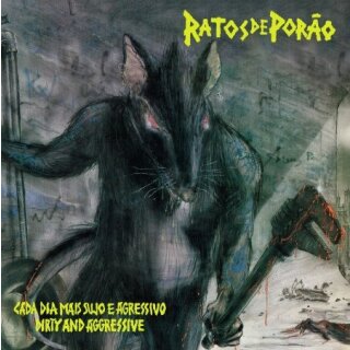 RATOS DE PORAO -- Cada Dia Mais Sujo e Agressivo / Dirty and Aggressive  DLP  BLACK