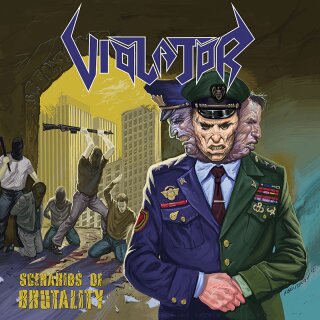 VIOLATOR -- Scenarios of Brutality  LP  BLACK