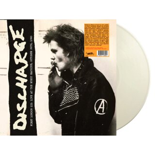 DISCHARGE -- First London Gig, Live at the Music Machine, October 28th 1980  LP  WHITE