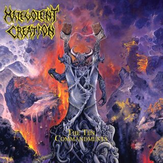 MALEVOLENT CREATION -- The Ten Commandments  LP  BLUE