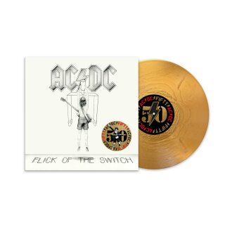 AC/DC -- Flick of the Switch (50th Anniversary Edition)  LP  GOLD