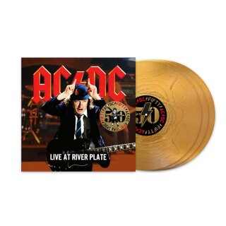 AC/DC -- Live at River Plate (50th Anniversary Edition)  3LP  GOLD