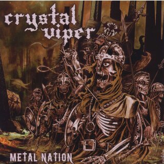 CRYSTAL VIPER -- Metal Nation  CD