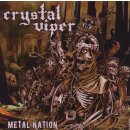 CRYSTAL VIPER -- Metal Nation  CD