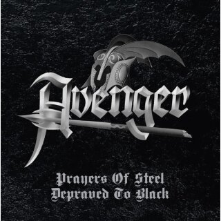 AVENGER -- Prayers of Steel / Depraved to Black  BOX SET XXL