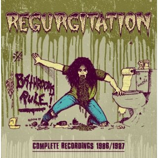 REGURGITATION -- Bathrooms Rule! Complete Recordings 1986/1987  LP  BLACK