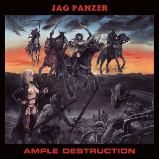 JAG PANZER -- Ample Destruction  DLP  40th ANNIVERSARY  BLACK