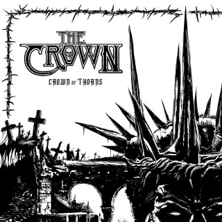 THE CROWN -- Crown of Thorns  LP  LTD EDITION GREY MARBLE