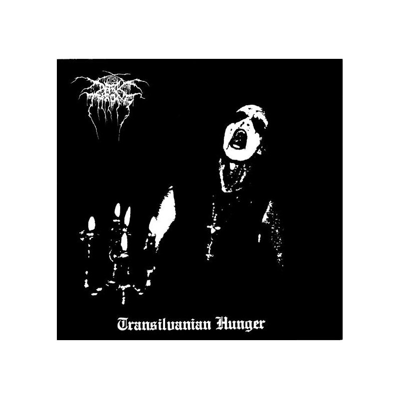 DARKTHRONE -- Transilvanian Hunger LP BLACK / WHITE CORONA